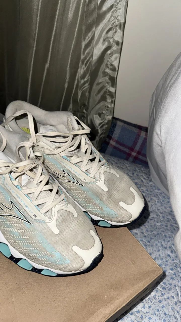MIZUNO PRO 12 branco original !!!! - Foto 4