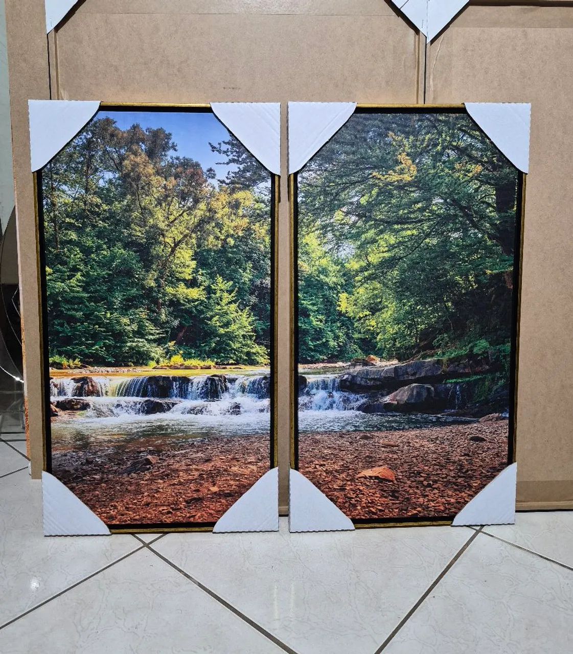 Telas canvas conjunto 2 partes - Foto 2