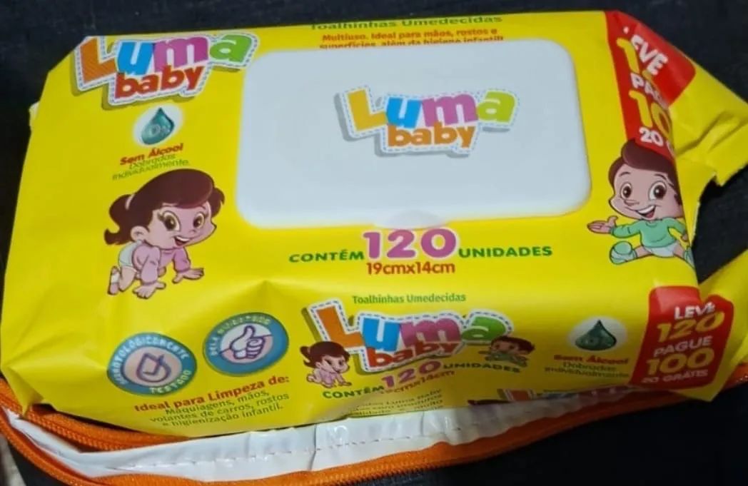  Lencinho umedecido  - Foto 3