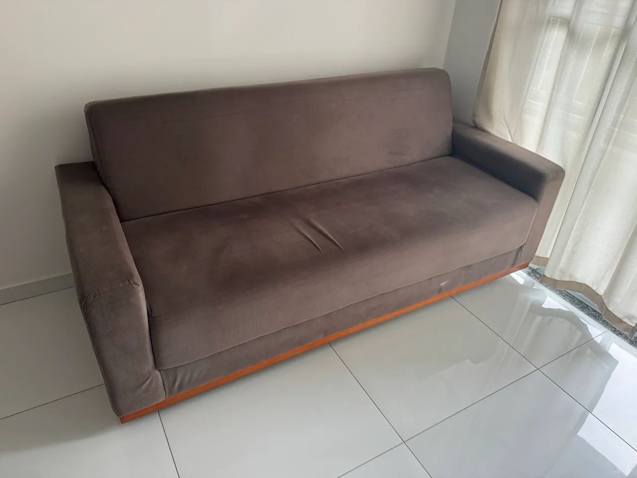 Vendo sofá seminovo muito conservado - Foto 3