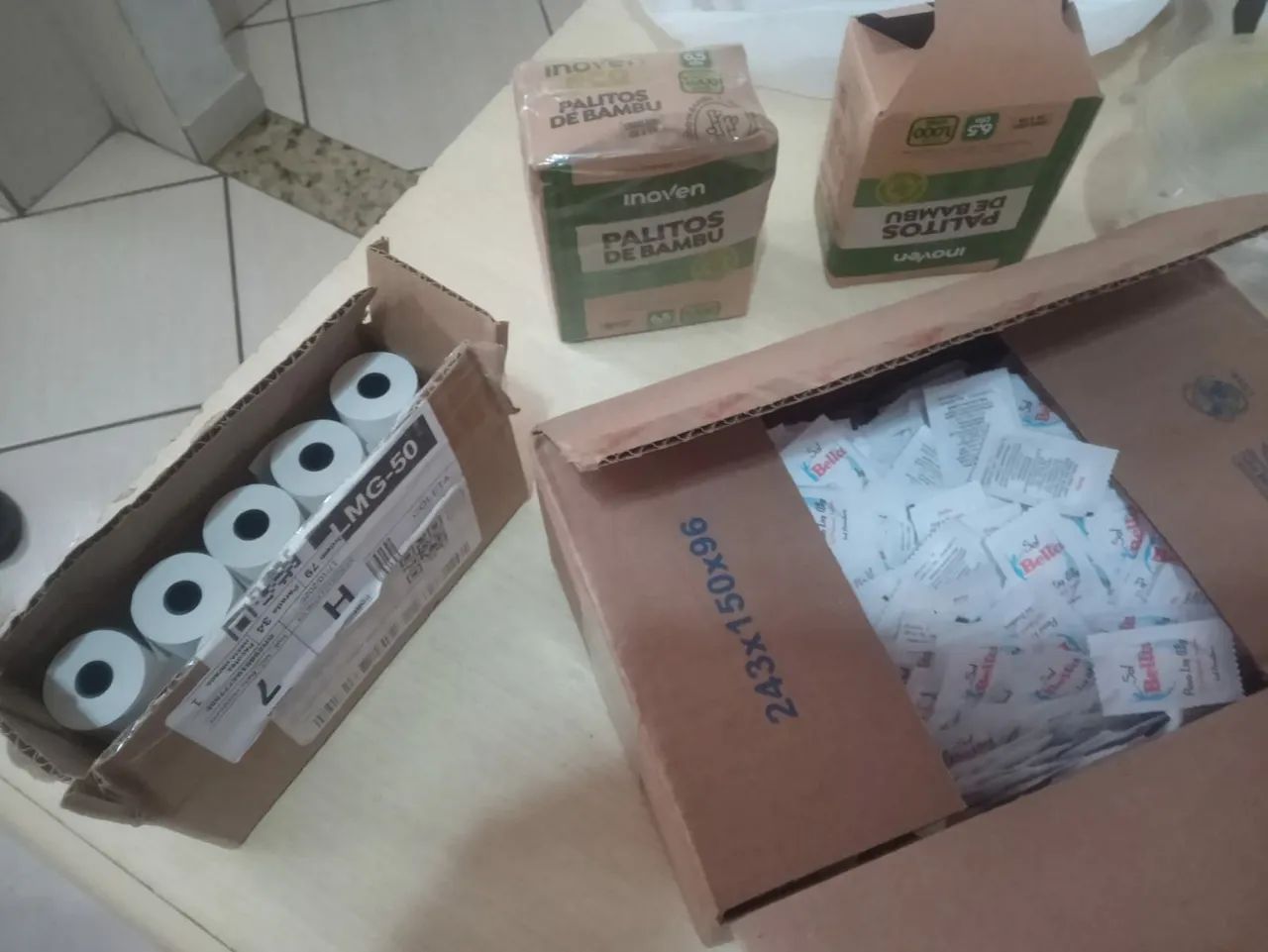 Impressora térmica + Utensílios para marmita  - Foto 5