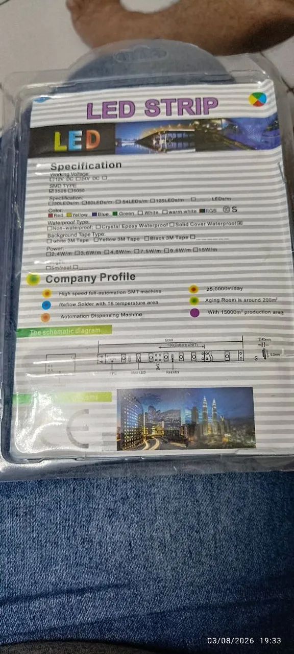 2 Fitas de led de 5 metros  - Foto 2