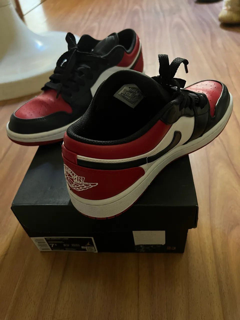 Air Jordan 1 low ?bred toe? - Foto 2