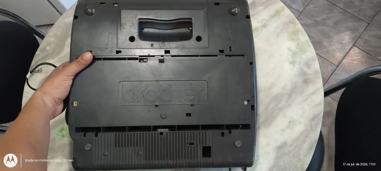 Máquina de escrever brother eletronic typerwritwer - Foto 4