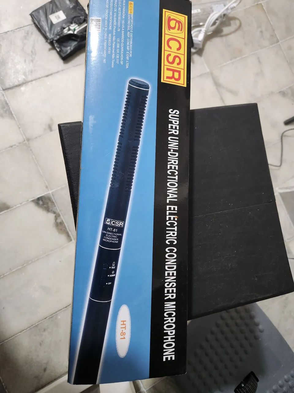 Microfone Shotgun Profissional CSR HT-81 - Foto 5