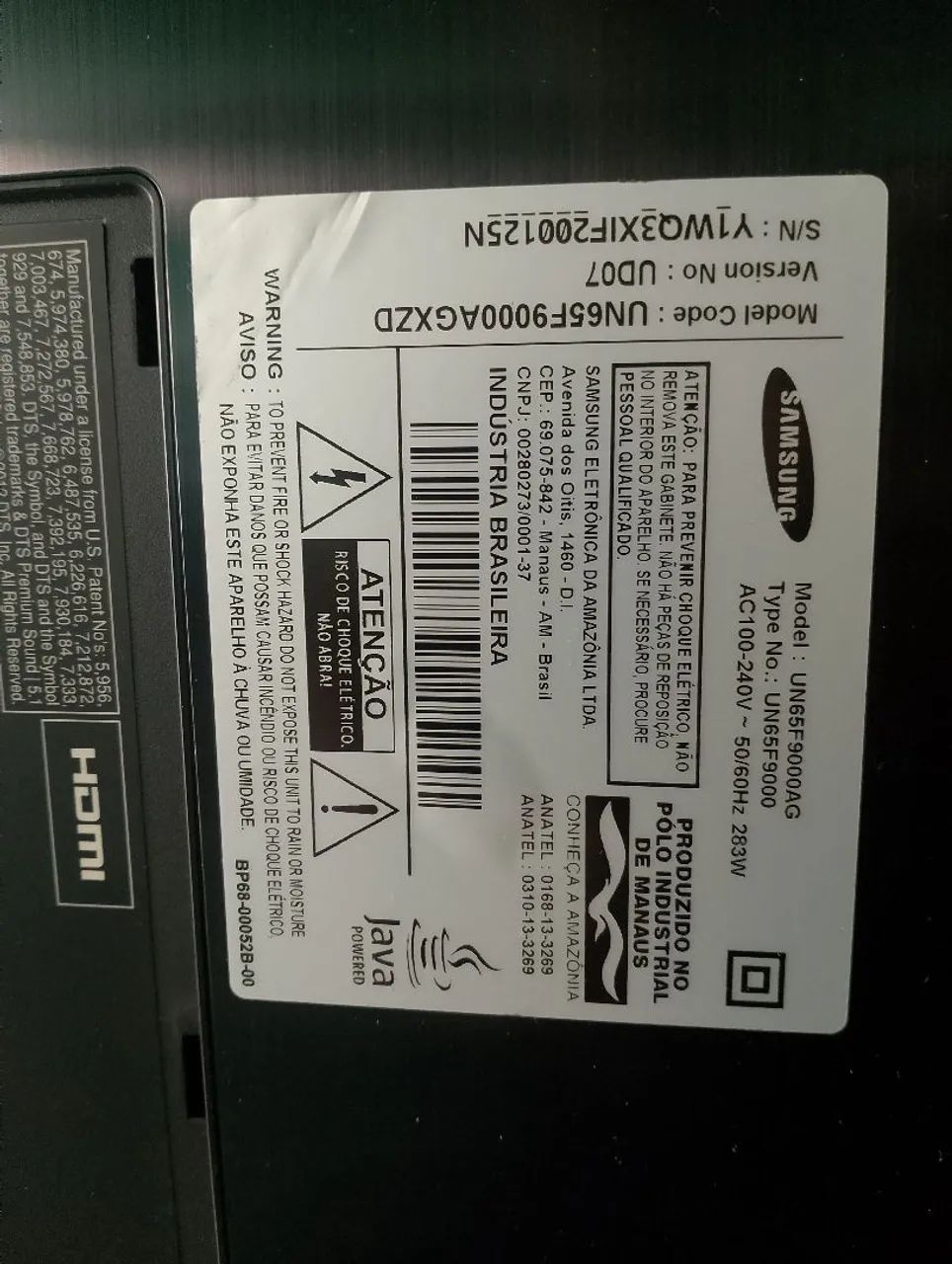 Tv Samsung 65 polegadas smartv  - Foto 3