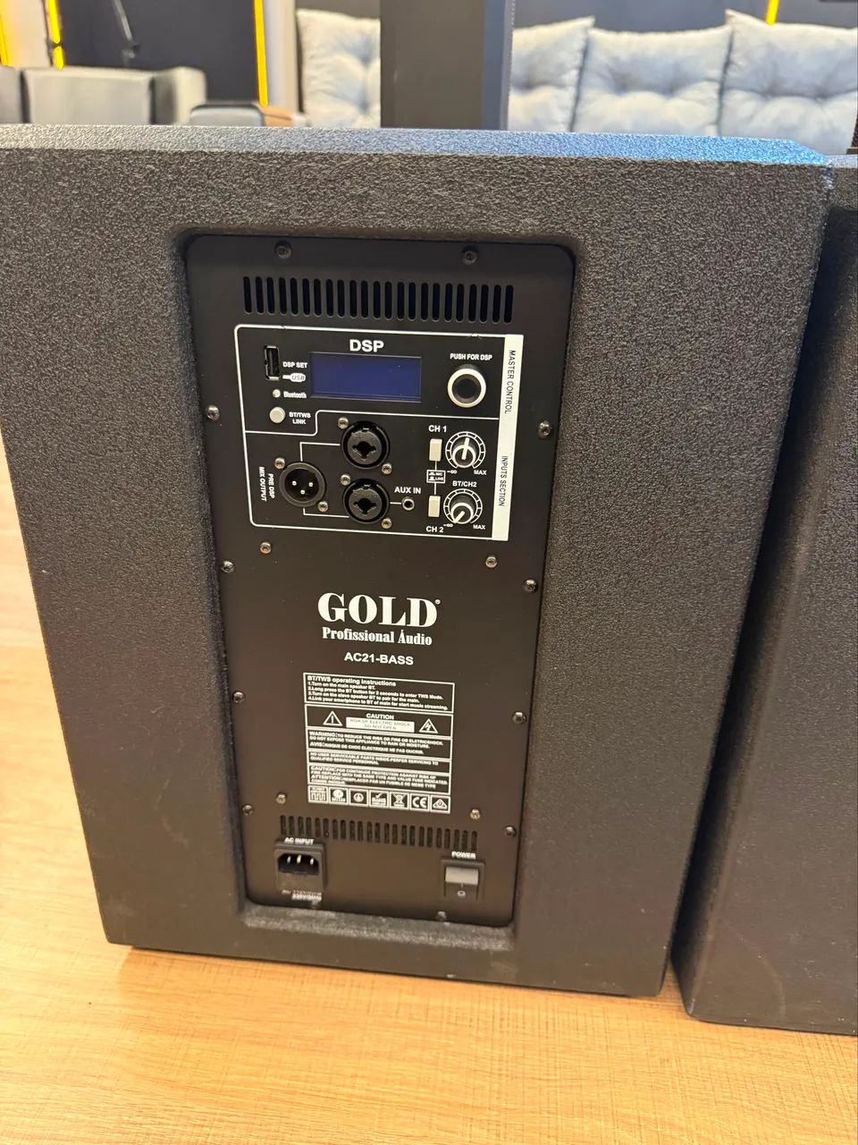 Caixa de som potente Line array gold - Foto 4
