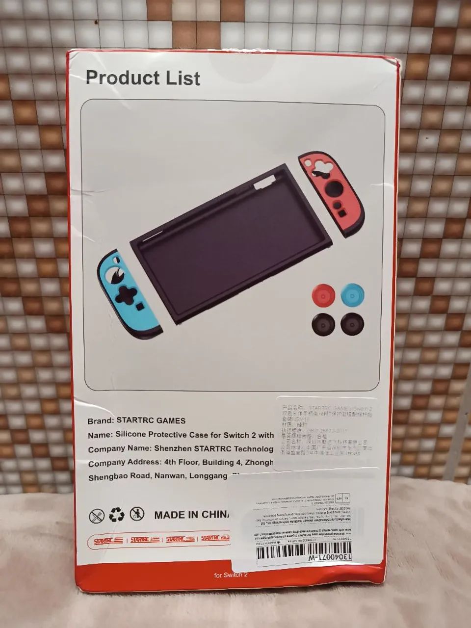 Case de silicone para proteção do Nintendo Switch 2 - Foto 2