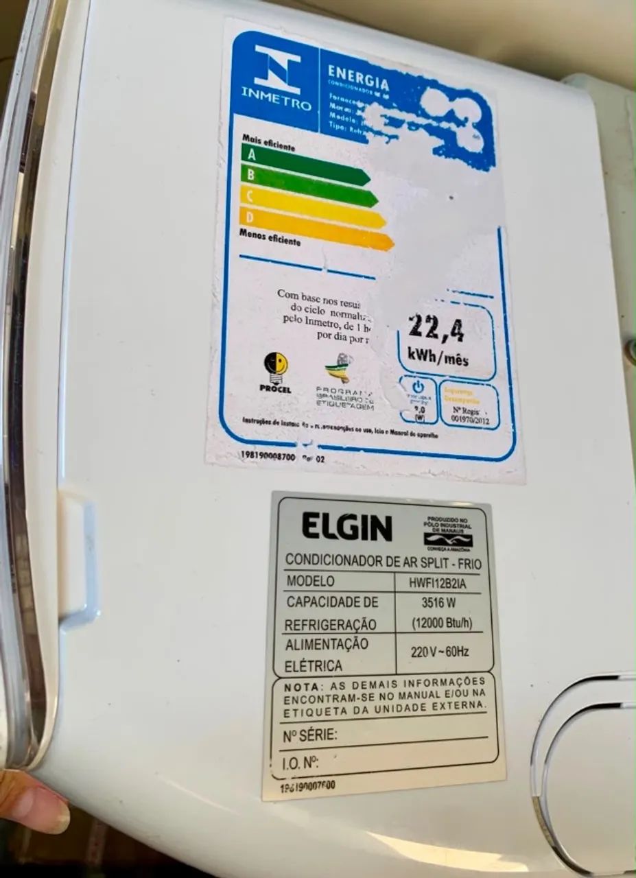 Ar condicionado 12.000/btu - Foto 2