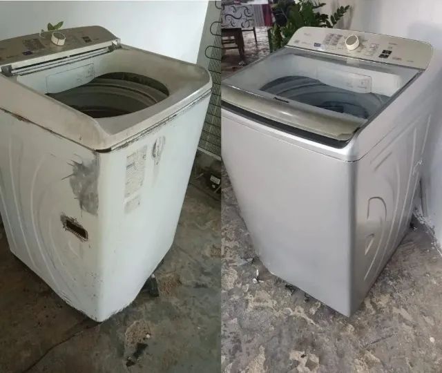 envelopa maquina de lavar e secar