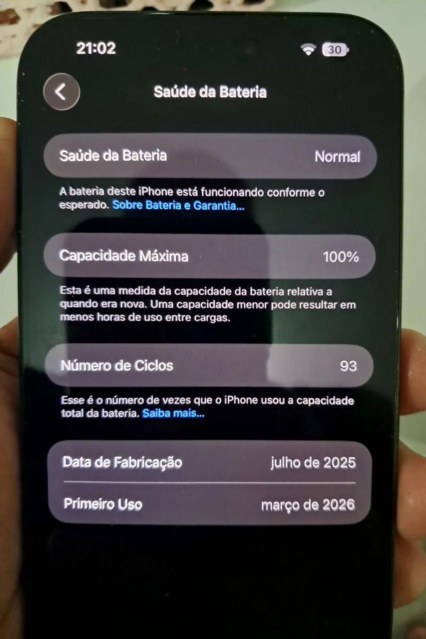 Iphone 16 Pro Max 512GB - Bateria 100% - Foto 5