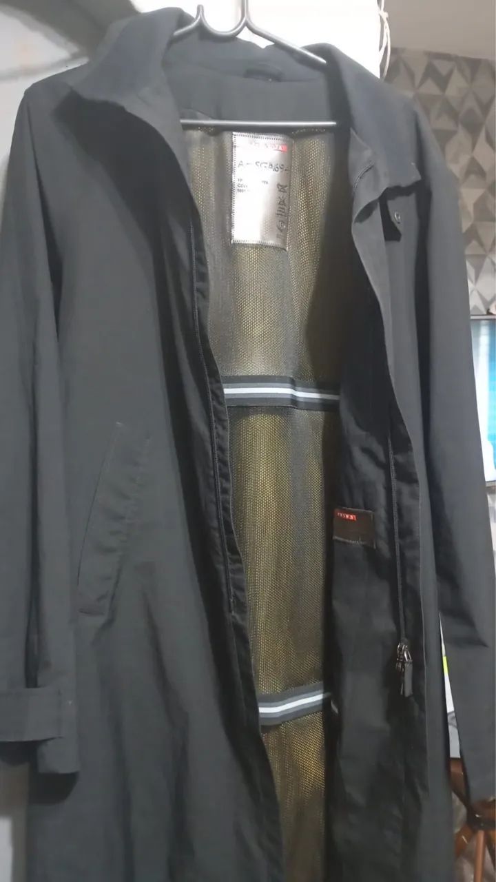 Casaco sobretudo masculino PRADA - Foto 2