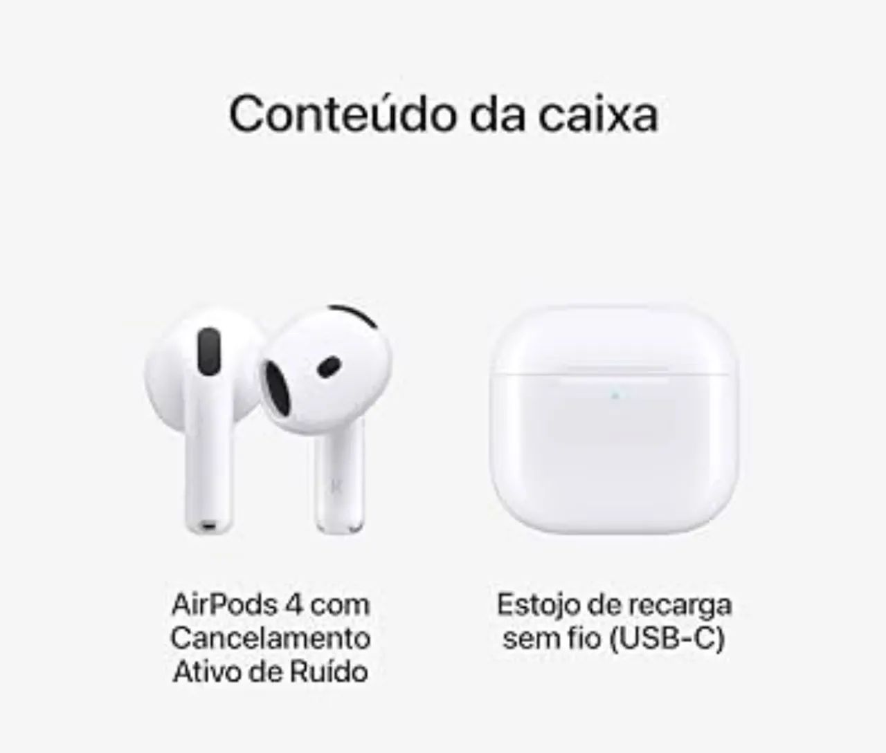 AirPods 4 com anc