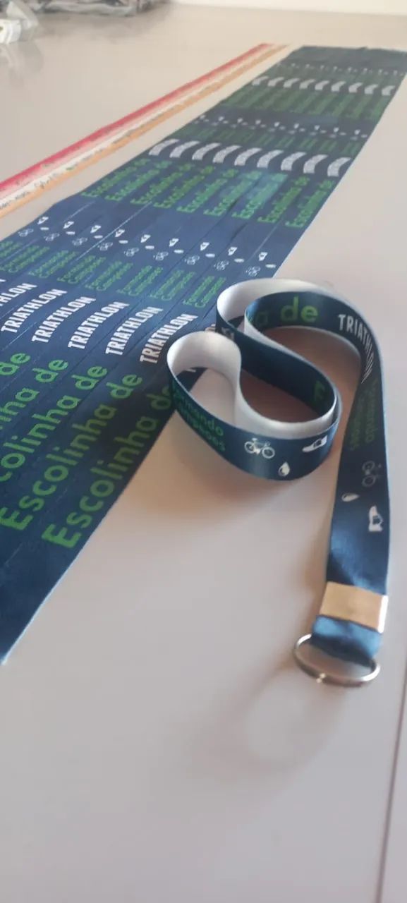 Cordão tirante personalizado com sua marca!! - Foto 4