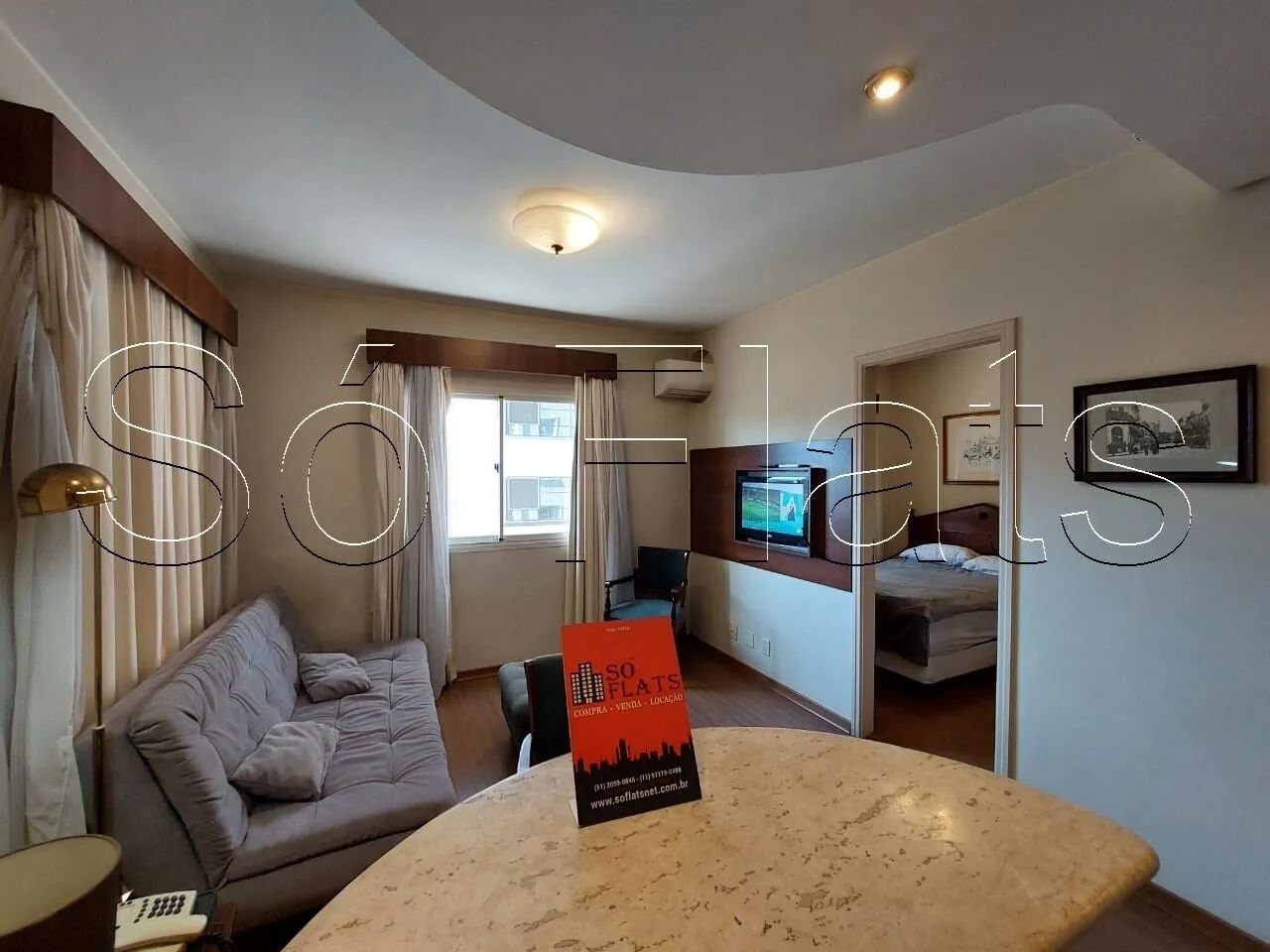 Studio para locação com 1 dormitório e próximo da Av. das Nações Unidas. - Foto 5