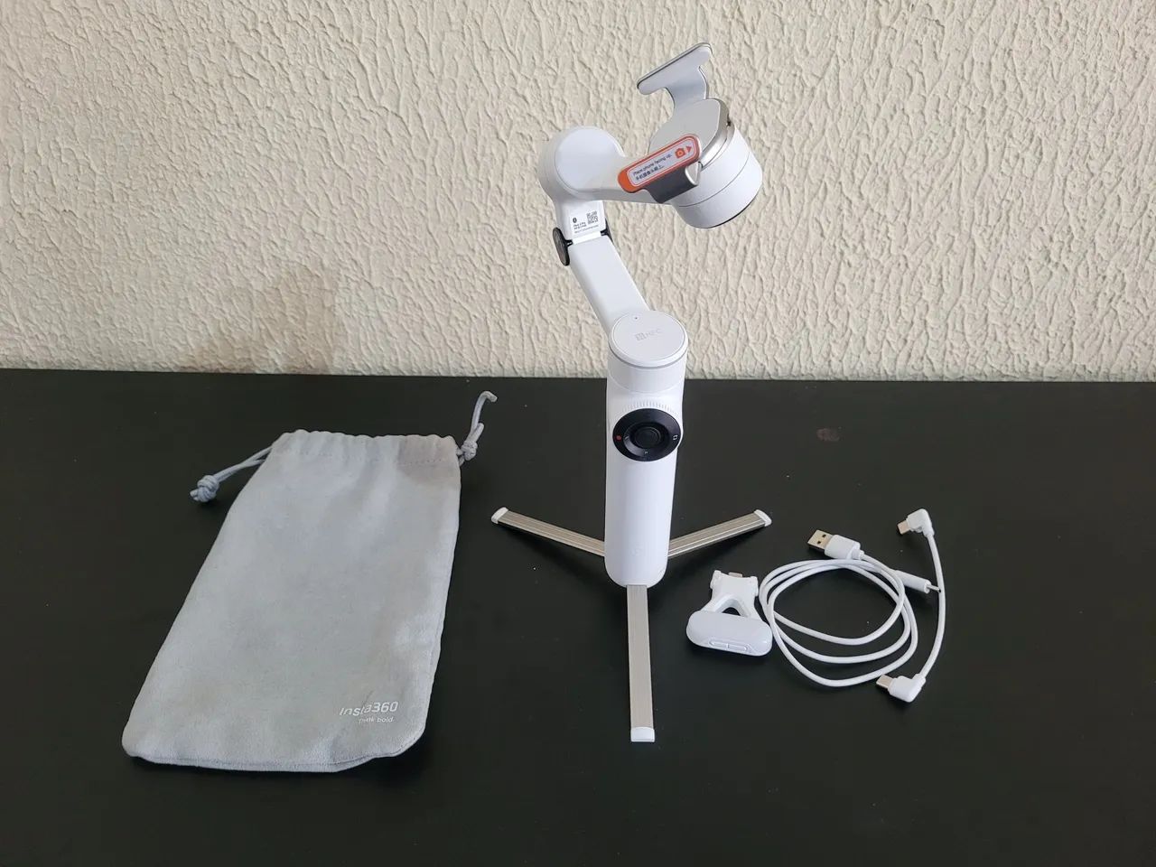 Gimbal de Celular Insta360 Flow 2 Pro Impecável - Foto 5