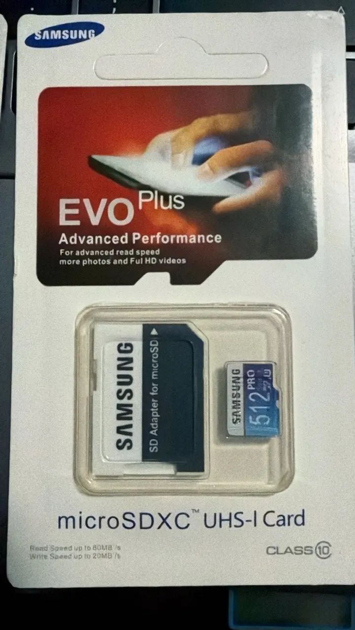 MicroSD Samsung EVO Plus 512 GB