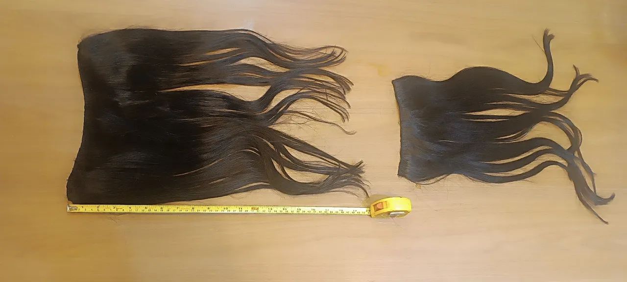 Cabelo humano na faixa - Foto 2