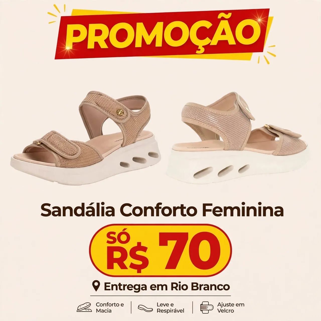 Sandália nova