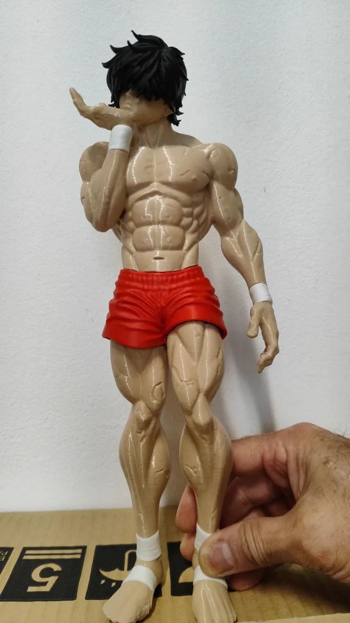 Boneco Baki Hanma 