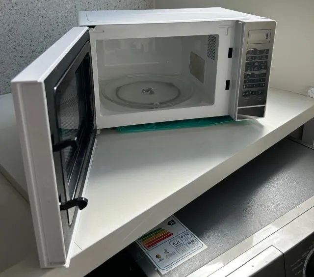 Micro-ondas Midea Minuto Fácil Prata 20L 110v - Foto 3