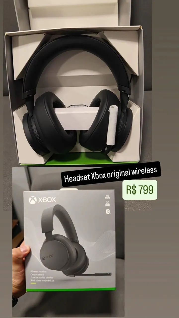 Headset Xbox original wireless 
