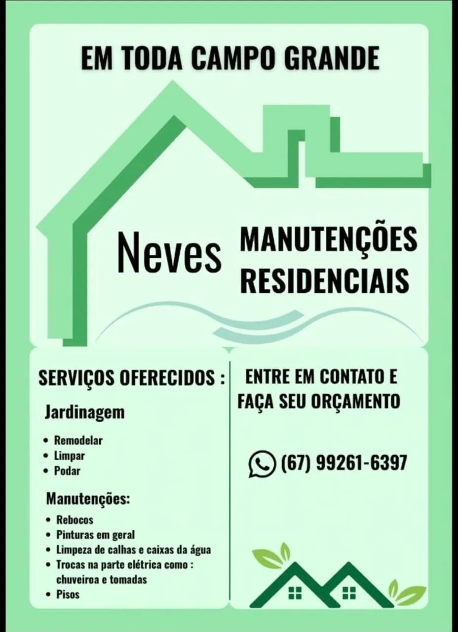 Manutenções residenciais 