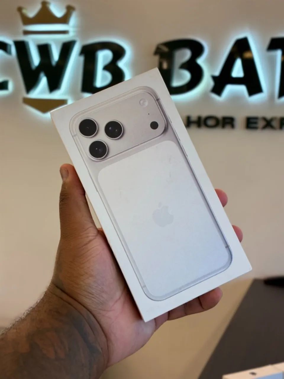 iphone 17 Pro Max 256GB シルバー おまけ付き iPhone 17 Pro Max 256GB Silver Lacrado - Loja Fisica - Celulares e