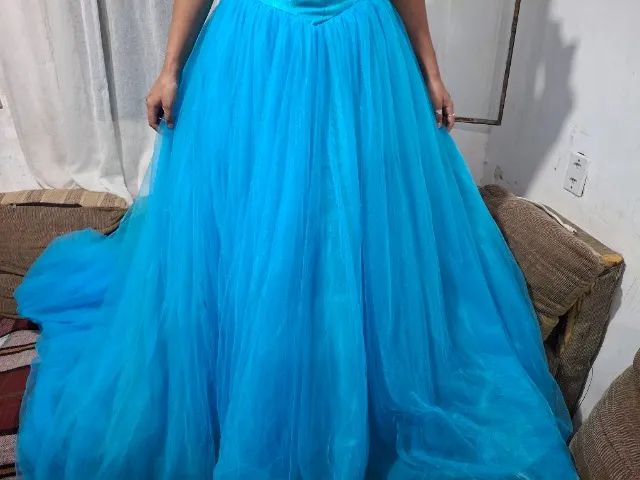 VESTIDO CINDERELA REALISTA COM 9 SAIAS - Foto 5