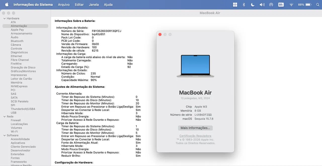 Macbook Air M3 256gb