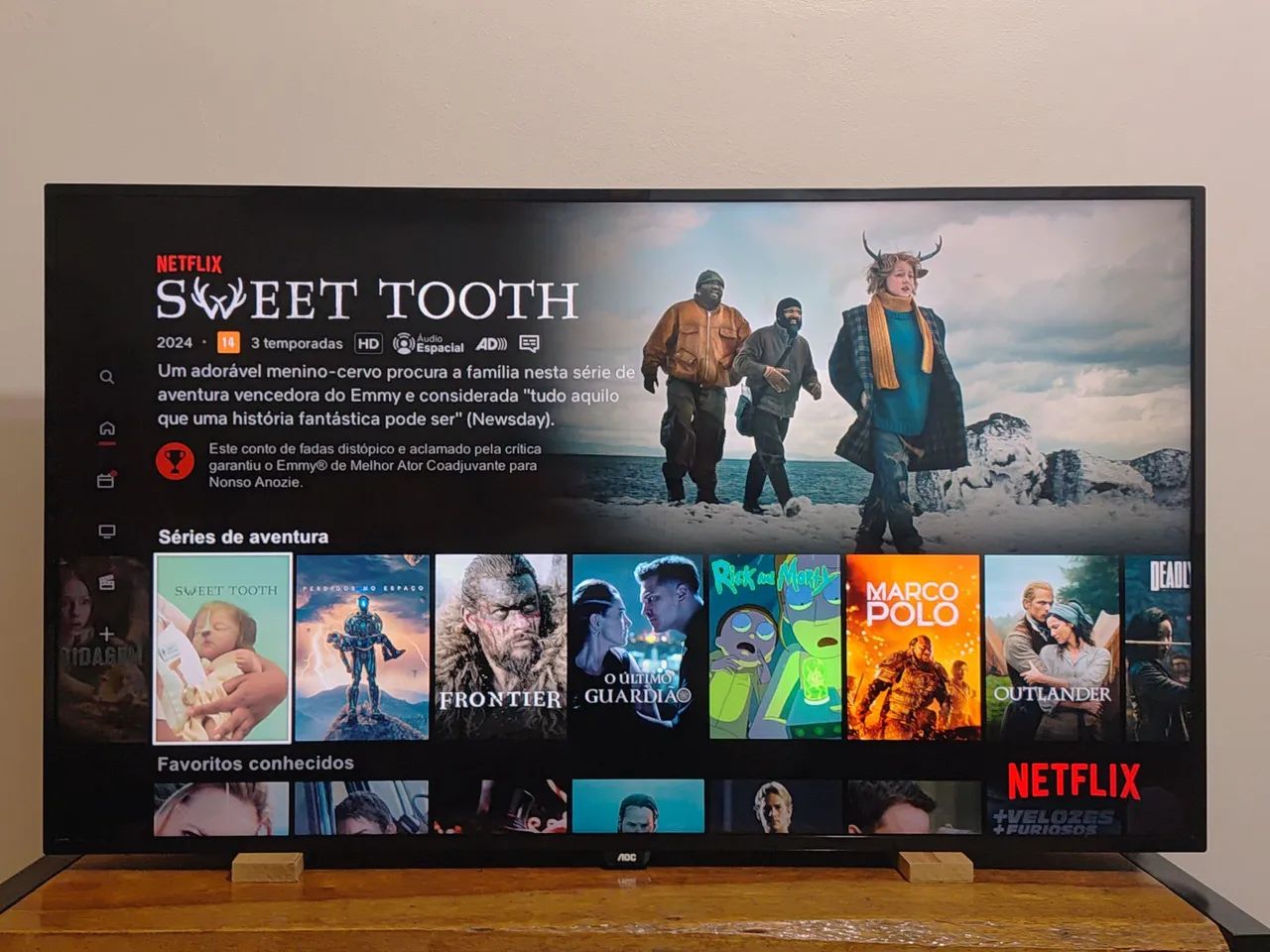 Vendo Tv 50 Polegadas Smart Full HD AOC - Foto 5