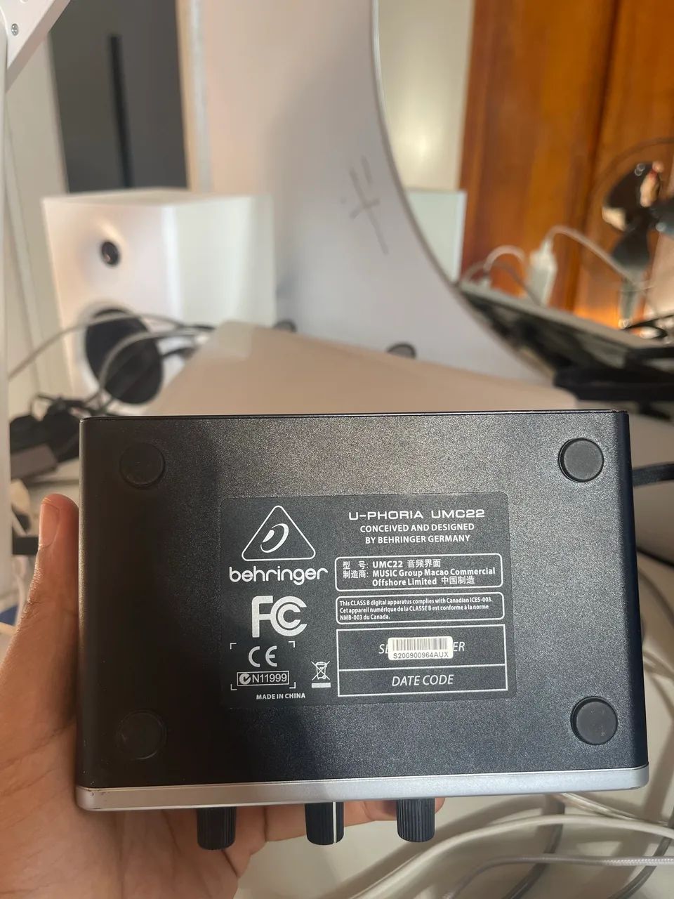Placa de Áudio Behringer Umc22  - Foto 4