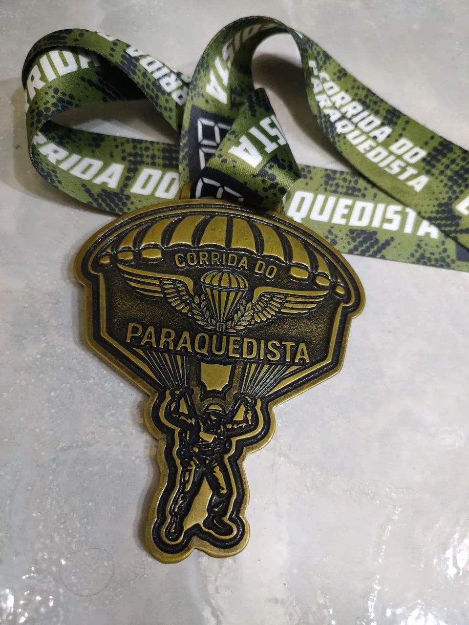 Medalha de corrida do Paraquedista. - Foto 2