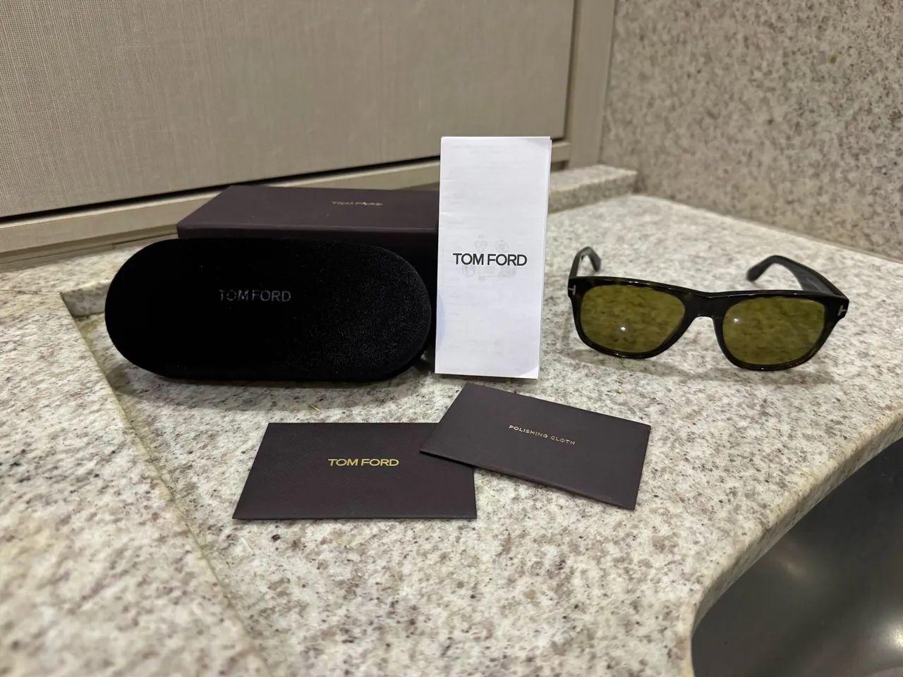 Óculos Tom Ford Marlon 2 nunca utilizado 
