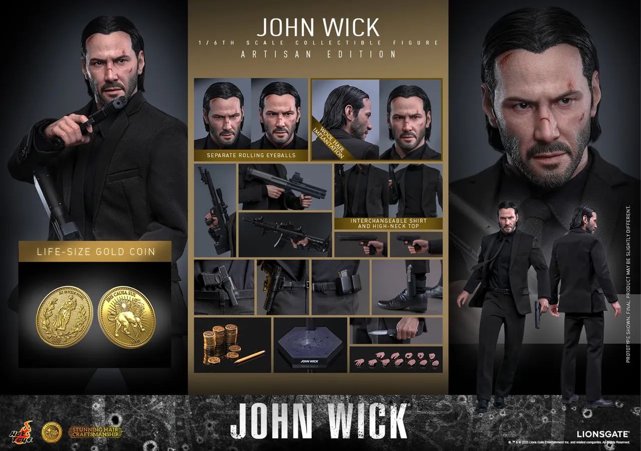Hot Toys John Wick Artisan Edition