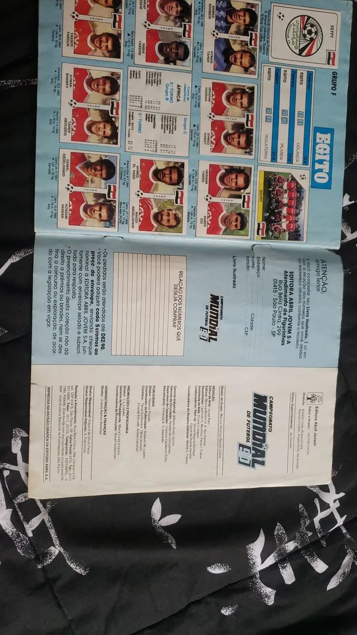 Álbum Copa de 1990 - Foto 2