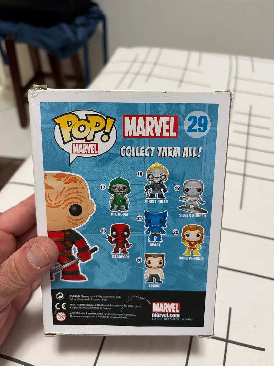 Funko pop Marvel, Deadpool PX exclusivo, novo, importado e original  - Foto 3