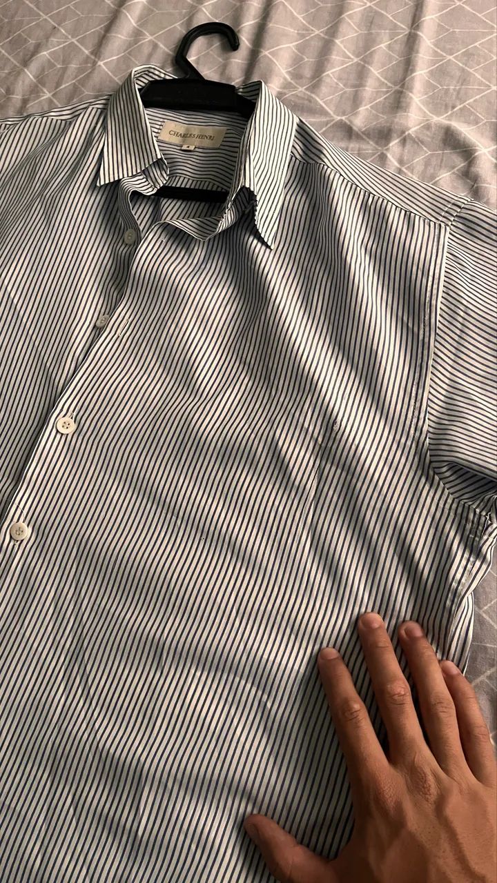 Camisa listrada Charles Henry - Foto 3