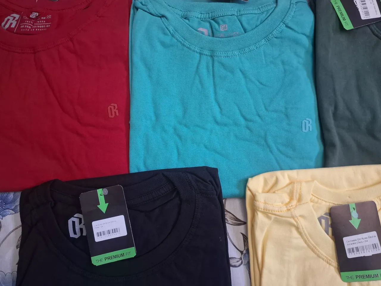 Kit 05 camisas plus size masculina G4 - Foto 3
