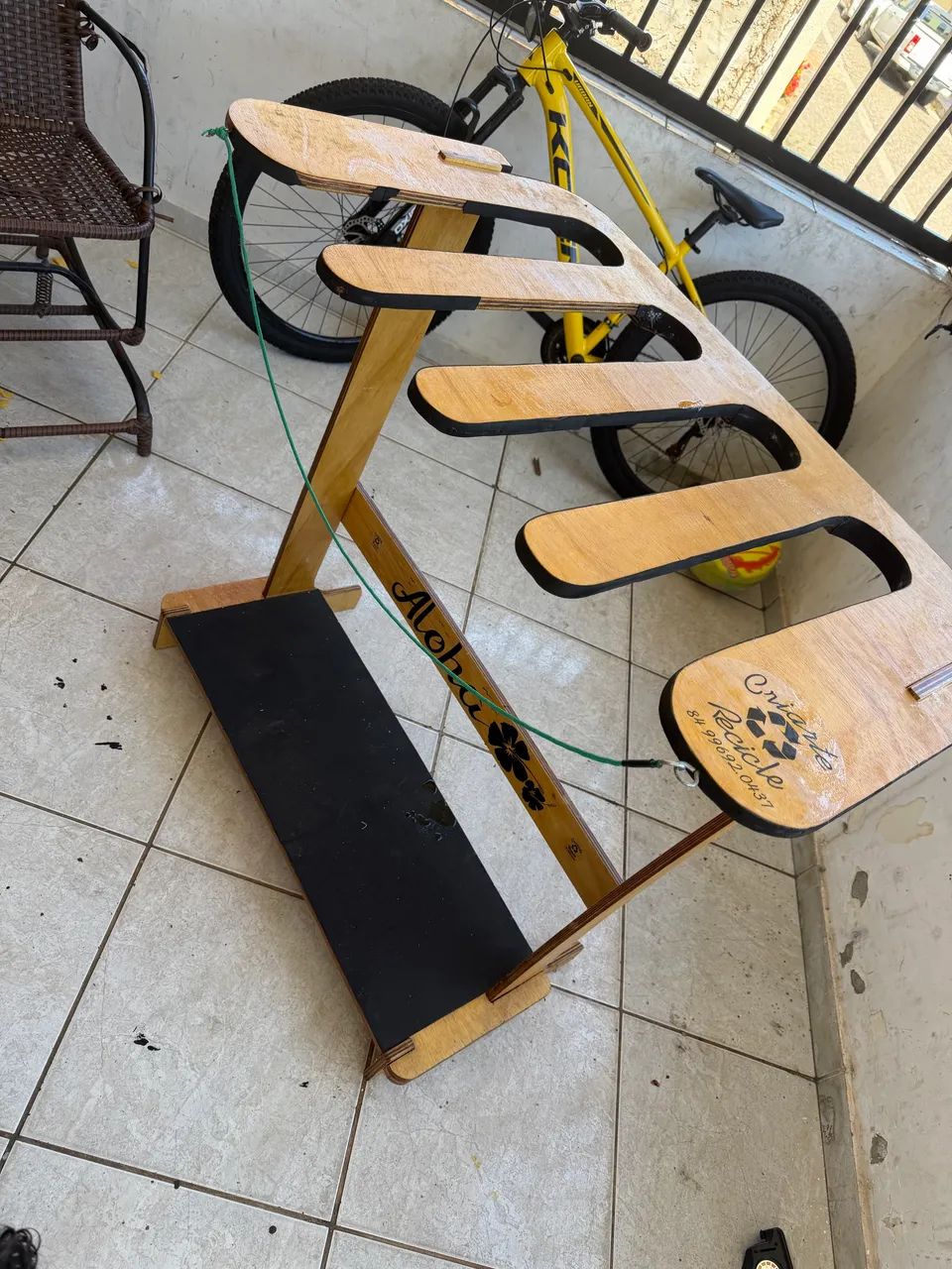 Rack prancha de surf 