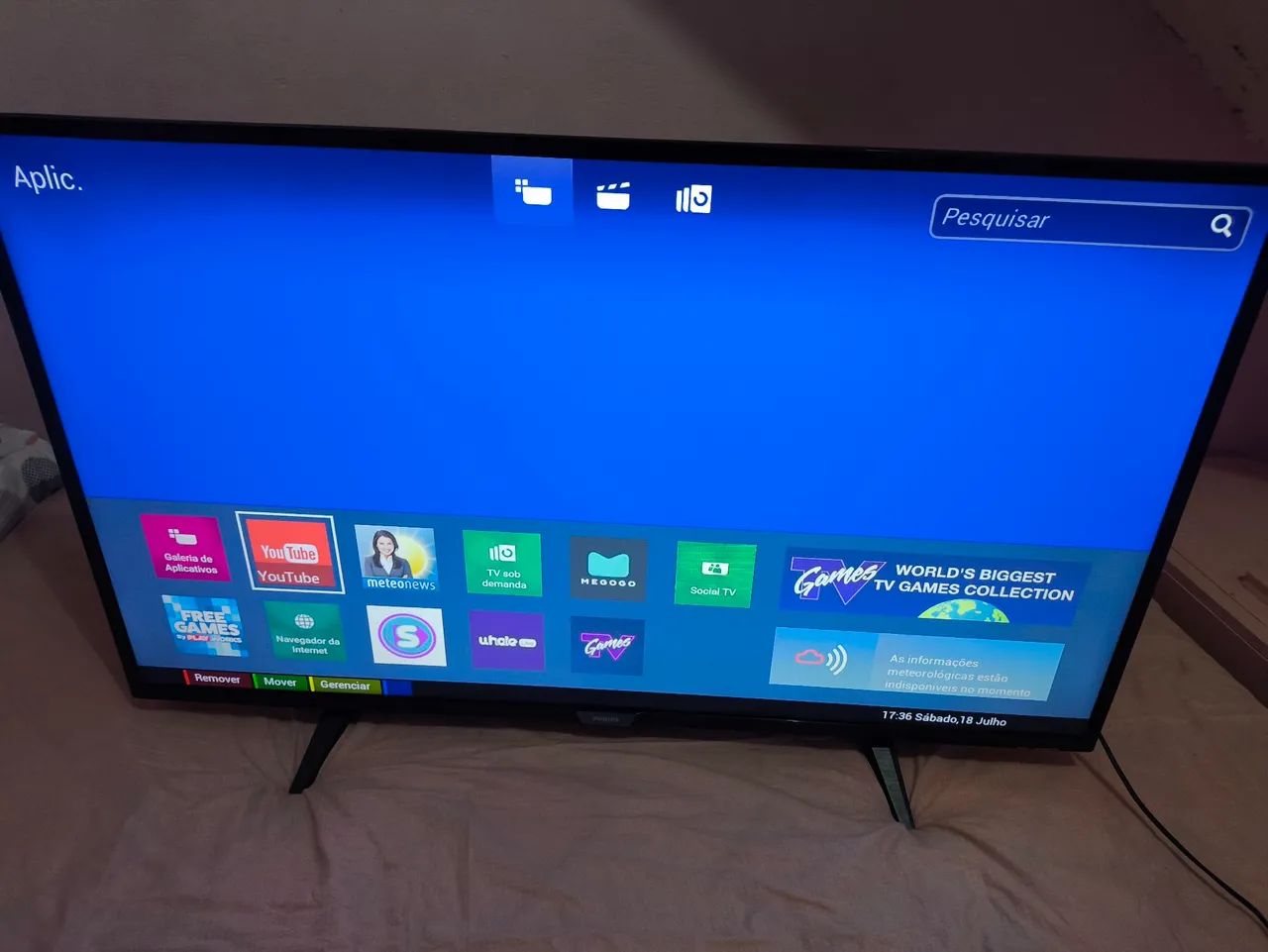 Vendo tv Philips 43 polegadas  - Foto 2