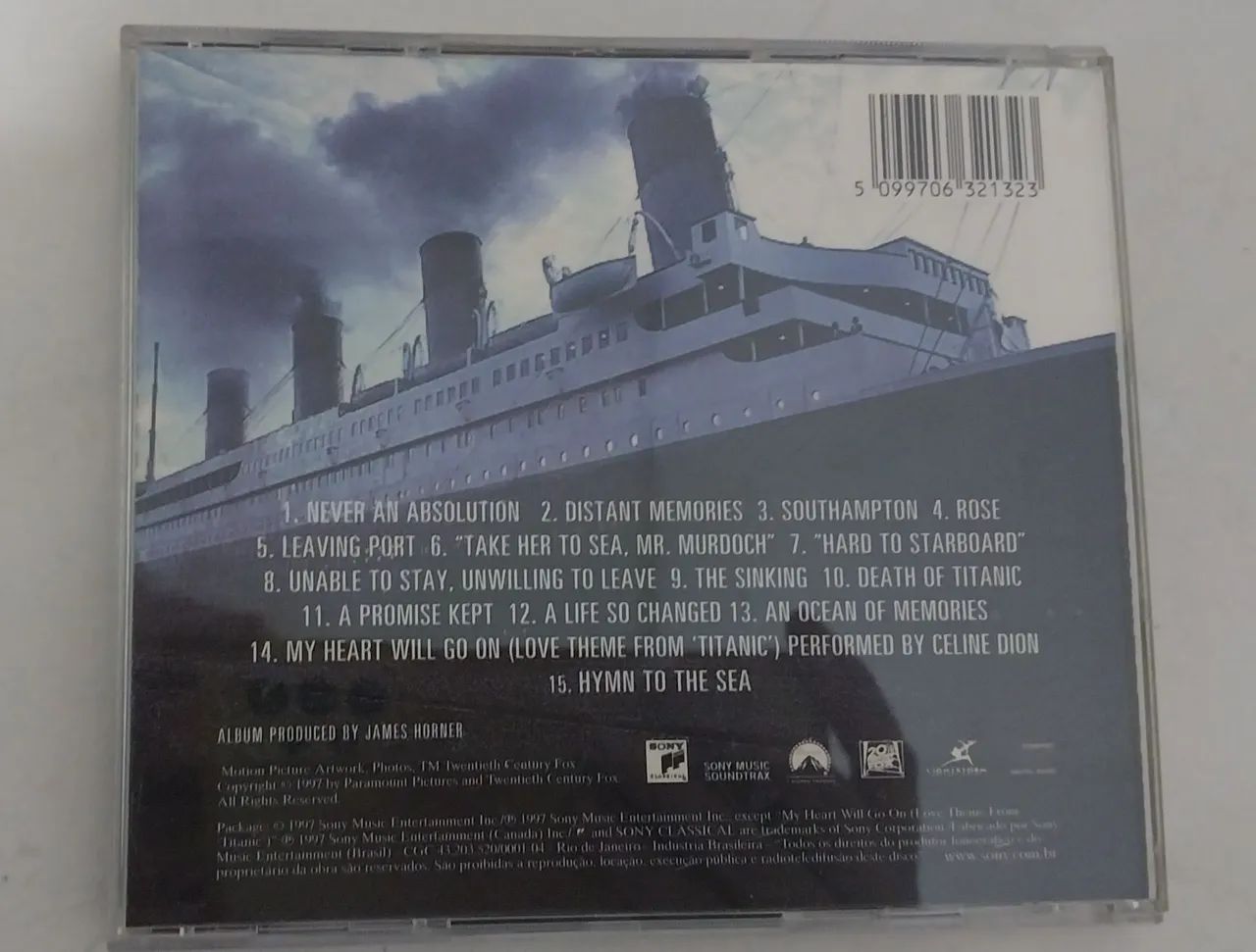CD Titanic Trilha Sonora Clássico IMPERDÍVEL  - Foto 2