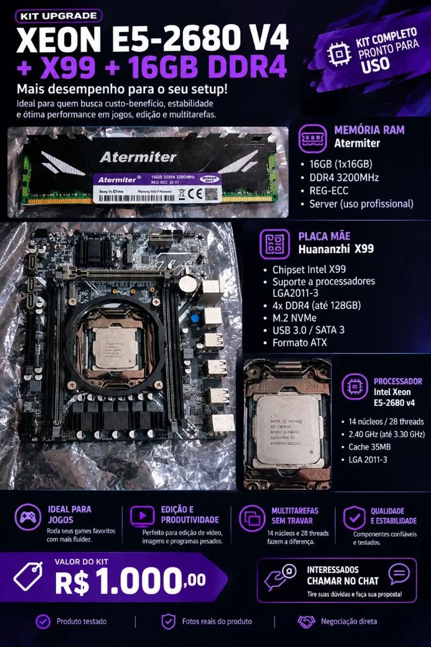 Kit xeon
