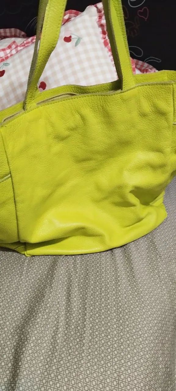 Bolsa grande de couro  - Foto 2