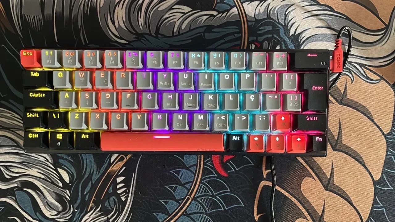 Kit Teclado Gamer + Mouse Logitech g203 - Foto 3