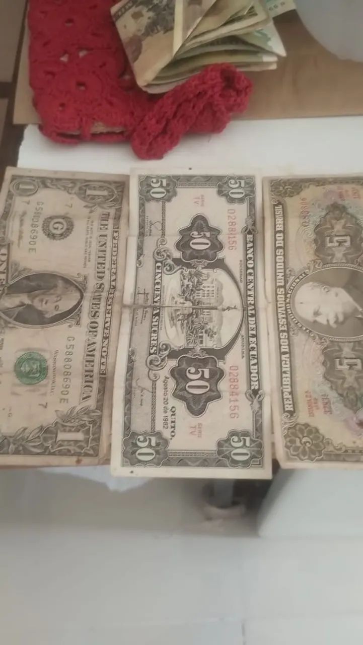 CEDULAS E MOEDAS ANTIGAS - Foto 3