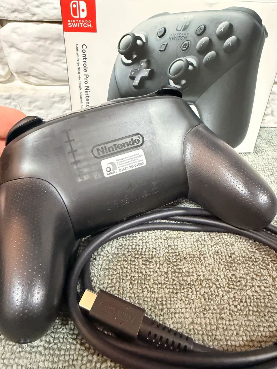 Pro Controller Original / Nintendo Switch NOVO - Foto 3