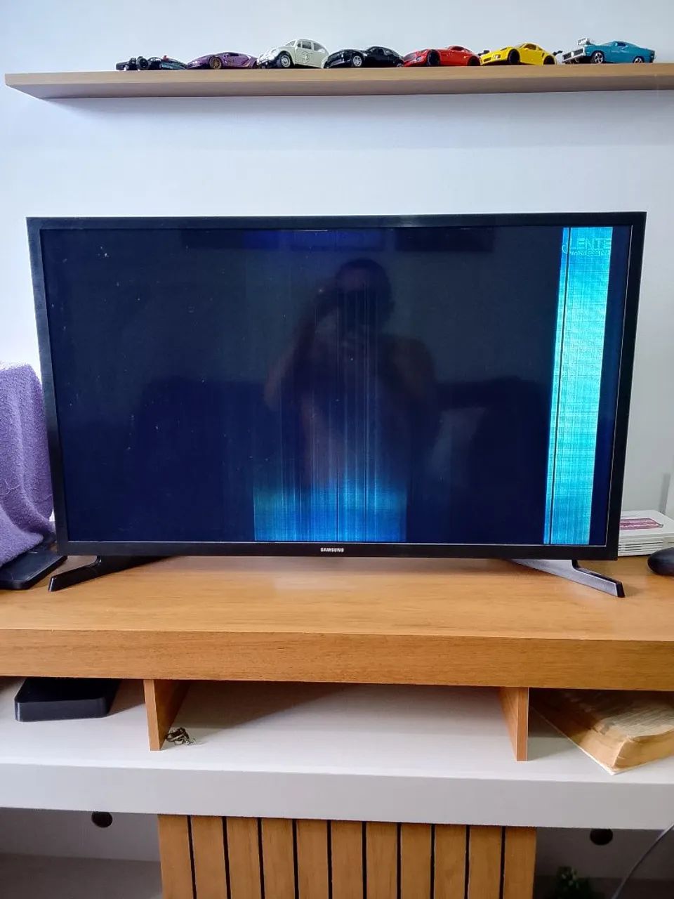 Tv Samsung com imagem ruim  - Foto 5