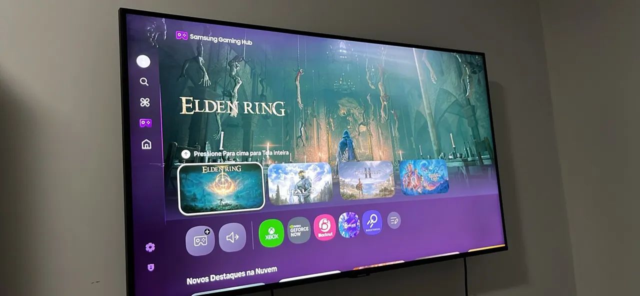 Smart TV Samsung 43" Crystal UHD 4K (CU7700) ? Impecável com Controle - Foto 3