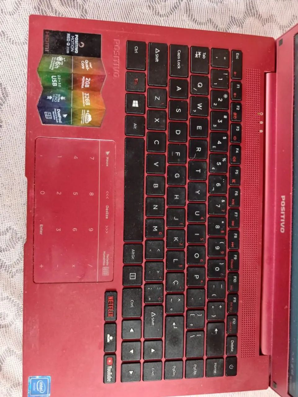 Notebook MOTION RED Q232B  - Foto 4